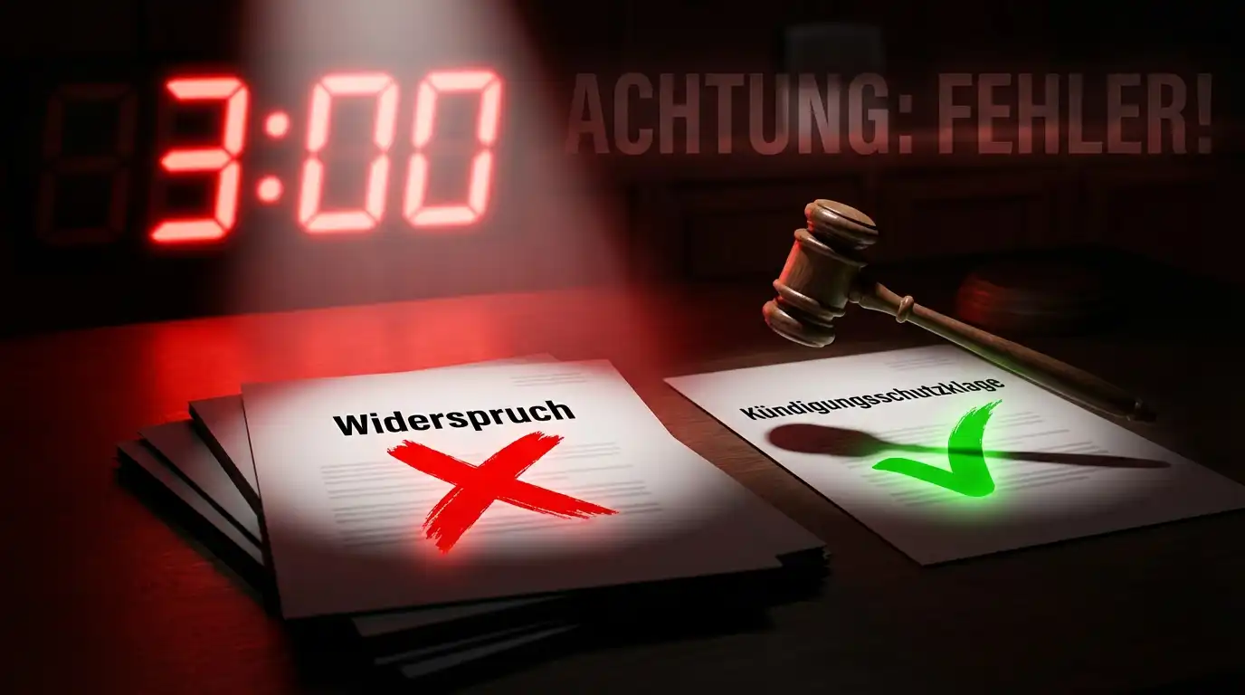 Widerspruch Kündigung Kündigungsschutzklage Arbeitsrecht Kanzlei Dortmund Anwalt