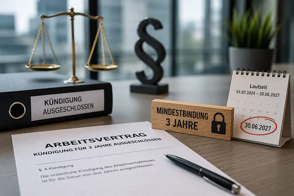 Ordentliche Kündigung ausgeschlossen - Kanzlei Arbeitsrecht Dortmund Anwalt