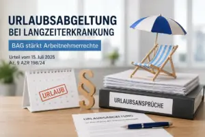 Urlaubsabgeltung Urlaub Arbeitsrecht Kanzlei Anwalt
